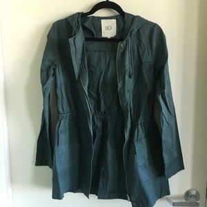 JACK By BB Dakota Sea Green Light Jacket